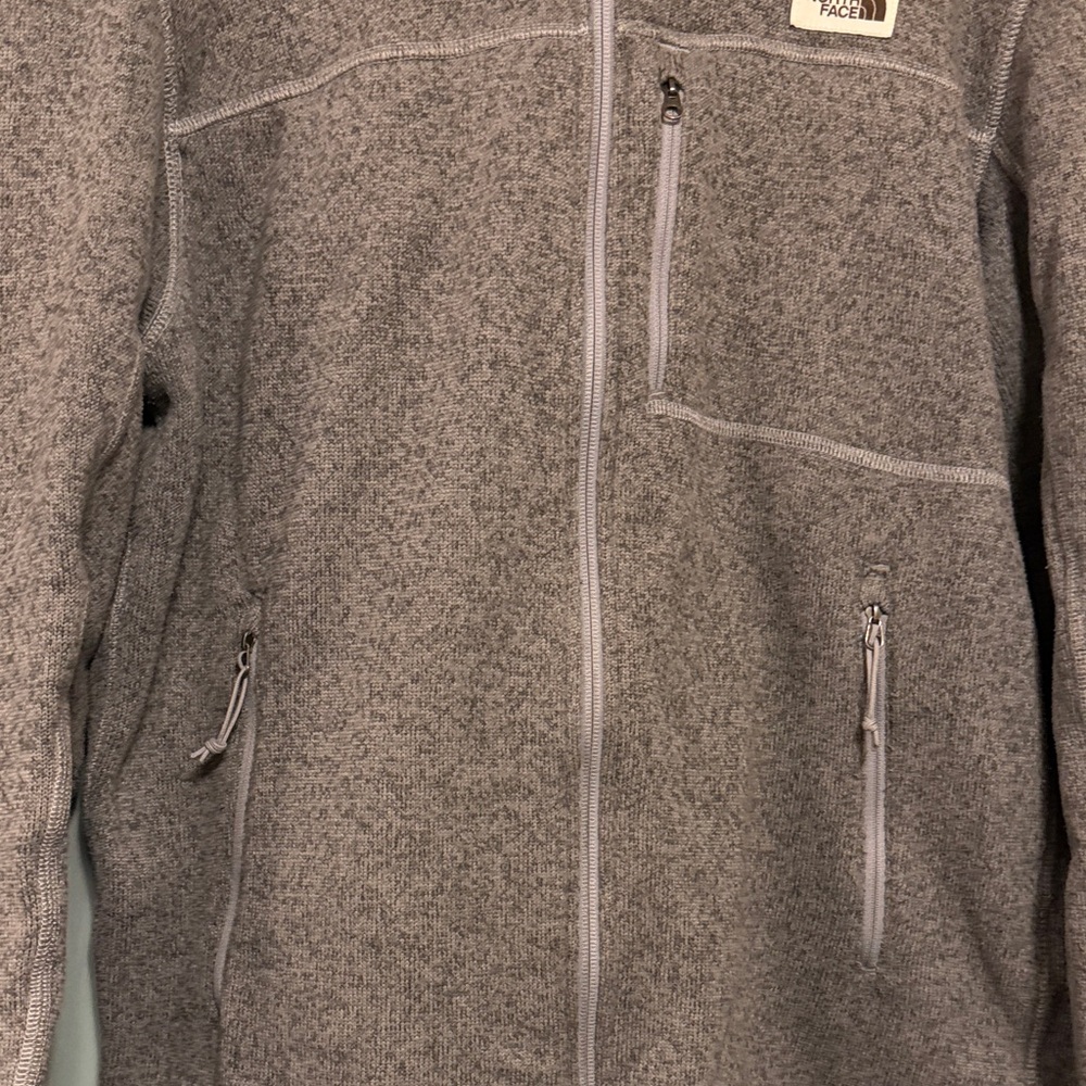 The North Face Charcoal Full-Zip Jacket - Picture 2 of 4